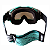 Óculos IMS ONE 2025 Motocross Trilha Enduro CINZA/VERDE ÁGUA - Imagem 4