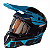 Óculos IMS ONE  2025 Motocross Trilha Enduro Cinza e Preto - Imagem 5