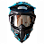 Óculos IMS ONE  2025 Motocross Trilha Enduro Cinza e Preto - Imagem 6