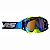 Óculos IMS One 2025 Motocross Trilha Enduro Azul e Fluor - Imagem 2