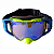 Óculos IMS One 2025 Motocross Trilha Enduro Azul e Fluor - Imagem 7