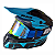 Óculos IMS One 2025 Motocross Trilha Enduro Azul e Fluor - Imagem 5