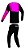 Kit Conjunto Roupa Motocross Trilha Calça Camisa Ims Rosa - Imagem 4