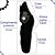 Conjunto Joelheira + Cotoveleira Polisport Devil Motocross. - Imagem 3