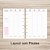 Refil de Planner 2026 para caderno de discos - Imagem 9