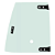 Vidro Superior da Porta Esquerda Retroescavadeira Case 580N - Imagem 2