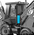 Vidro Frontal Inferior Direito 1/4  Retro  JCB 3C 827/80370 - Imagem 2