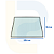 Vidro Parabrisa Frontal Laminado Retro JCB 3C 827/80382 - Imagem 3