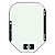 Vidro Porta Frontal Mini Bobcat S550 S650 S850 7120401 - Imagem 2