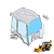 Para-brisa Dianteiro Caterpillar Laminado 416 F F2 3822342 - Imagem 1
