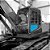 Vidro Inferior da Porta Escavadeira Hyundai 71N6-02720 - Imagem 2