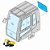 Vidro Vigia Traseiro Escavadeira Hyundai 71N6-02750 - Imagem 1