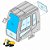 Vidro Para-brisa Frontal Superior Escavadeira Hyundai 71N6-02700 - Imagem 1