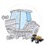 Vidro Janela Traseira Esquerda Trator Valtra BHG2 81474801 - Imagem 1
