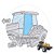 Vidro Porta Esquerda G2 Trator Valtra BHG2 83862600 - Imagem 1