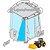 Parabrisa Lateral Esquerdo Carregadeira John Deere 524K T230094 - Imagem 1