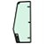 Vidro da Porta Carregadeira New Holland 12D BR 84600742 - Imagem 2