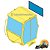 Vidro Vigia Traseiro Carregadeira New Holland 12D 84575376 - Imagem 1