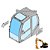 Vidro Parabrisa Superior Caterpillar 320GC 486-5450 Laminado - Imagem 1