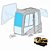 Vidro Parabrisa Superior Caterpillar 320D 315 312 (Laminado) - Imagem 1