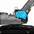 Vidro lateral Direito (Lança) Escavadeira Jonh Deere 210G - Imagem 3