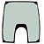 Vidro Para-brisa Frontal Trator Case Magnum 180 a 335 - Imagem 2