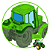Vidro Vigia Traseiro Trator John Deere 6415 - Imagem 1