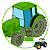 Vidro Porta Esquerda Trator John Deere 6415 - Imagem 1