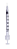 SERINGA DESCARTÁVEL DE 0,3ML PARA INSULINA E BOTOX UNIQMED C/AG 5MM X 0,23 32G U-100 REF 5016 - Imagem 2