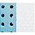 Travesseiro Theralastic Theramart Cor Azul TM211  20 x 20 x 42 - Imagem 3