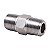 ADAPTADOR MACHO MACHO (MMA) 1/4 NPT - 13/16 UNF (ORFS), ACO CARBONO, ACABAMENTO - Imagem 1