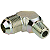 ADAPTADOR 90° MACHO MACHO  NPT X  JIC 37° - Imagem 1