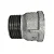 Adaptador Macho/Femea Galvanizado - Imagem 2