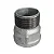 Adaptador Macho/Femea Galvanizado - Imagem 1
