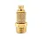Silenciador Pneumático Bronze com Regulagem de Fluxo - Imagem 1