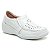Sapato Feminino De Couro Legítimo Linha Comfort - Jasmim Branco - Imagem 1