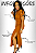 Vestido Manguinha Mid, Vestido Ana ruga midi Feminino - Imagem 2