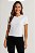 Baby look Camiseta feminino, Blusa Oversized, T-shrit Camisa casual Academia - Imagem 3