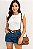 Blusinha Canelada Manguinha Princesa - Imagem 2