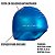 Touca de Silicone para Natacao Cetus Cobre Orelha - Azul - Imagem 2