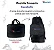 Mochila Drenante Dobrável P/ Mergulho Pesca Camping Trilhas - Imagem 4