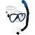 Kit De Mergulho Máscara E Snorkel Cressi Ikarus Semi Dry - Imagem 5