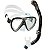 Kit De Mergulho Máscara E Snorkel Cressi Ikarus Semi Dry - Imagem 6