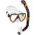 Kit De Mergulho Máscara E Snorkel Cressi Ikarus Semi Dry - Imagem 8