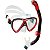 Kit De Mergulho Máscara E Snorkel Cressi Ikarus Semi Dry - Imagem 10