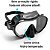 Mascara De Mergulho Silicone Snorkel Apneia Vision Fun Dive - Imagem 6