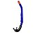 Snorkel Tubo Respirador De Mergulho Cressi Island Silicone - Imagem 1