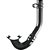Snorkel Respirador Tubo De Mergulho Silicone - Cressi Gringo - Imagem 2