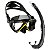 Kit De Mergulho Cressi Máscara Pano 4 Snorkel Mexico Simples - Imagem 1