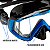Kit De Mergulho Máscara Cressi Pano 3 Snorkel Supernova Dry - Imagem 11